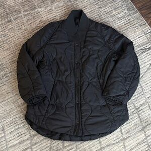Lululemon Black Quilted Jacket